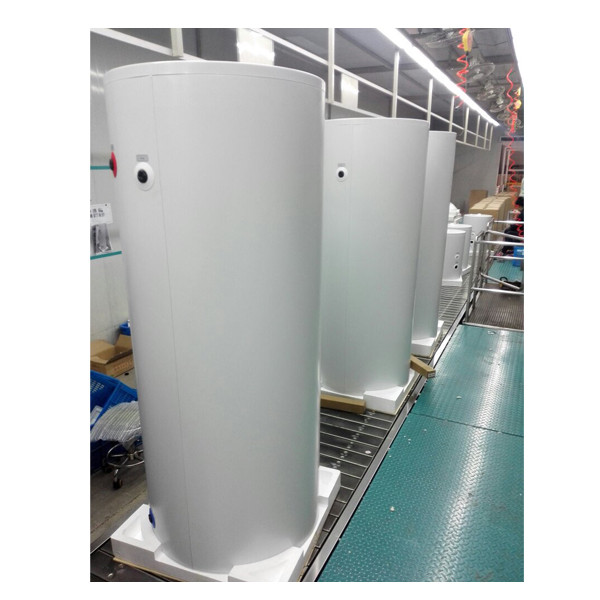 Horizontale roestvrijstalen watertank voor filtratie-installatie 