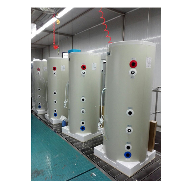 Kaststructuur Automatische waterfiltratie met twee kleppen en twee tanks 