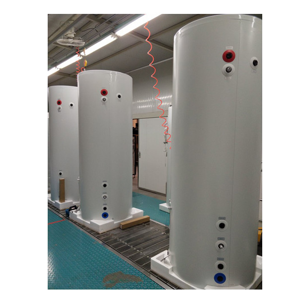 100L, 150L, 200L, 250L, 300L Vacuümbuis Heat Pipe Solar Thermal System Boiler met SUS304304-2b van binnentank (standaard) 
