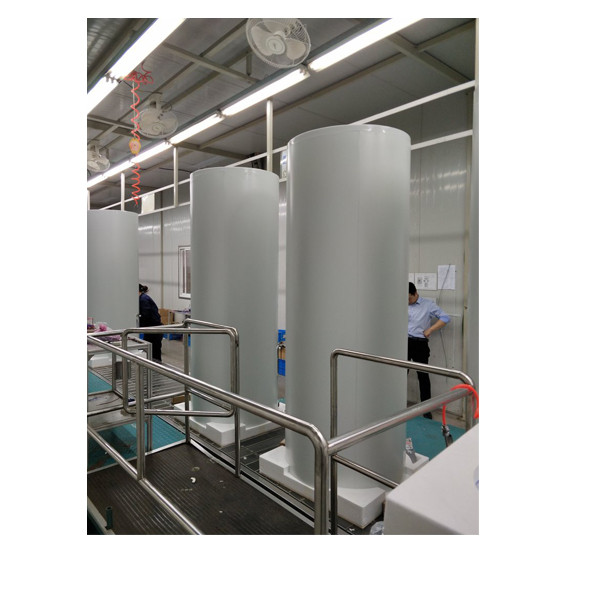 Industriële 20 gallon mobiele opslagtank voor warmwateralcohol 
