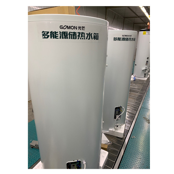 2000L roestvrijstalen watertank voor waterbehandelingssysteem 