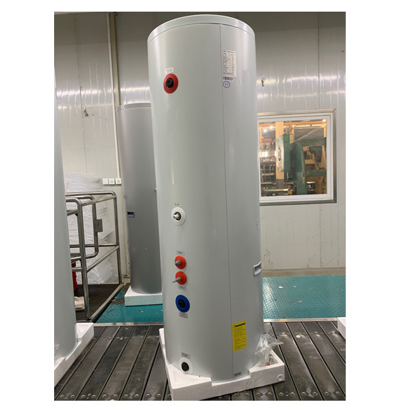100L horizontale roestvrijstalen druktank voor waterpomp 
