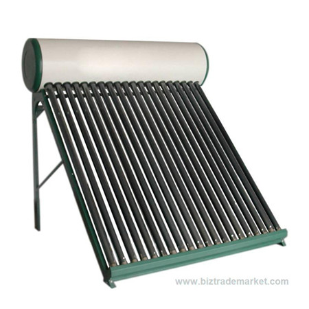 Black Coating Copper Absorber Solar Vin Buizen Heet water Heater System Solar Thermal Collector