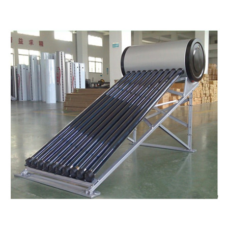 Mini zonnecollector / voorverwarming zonneboiler met spoel