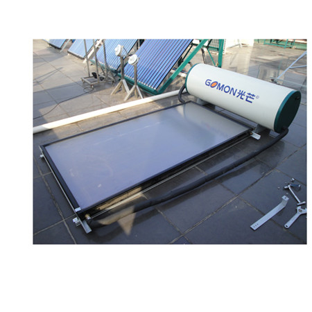 Op het dak hogedruk gespleten blauwe coating zonne-zwembadcollector voor verwarmingssysteem