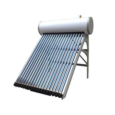 100L, 150L, 200L, 250L, 300L Vacuümbuis Heat Pipe Solar Thermal System Boiler met SUS304304-2b van binnentank (standaard)