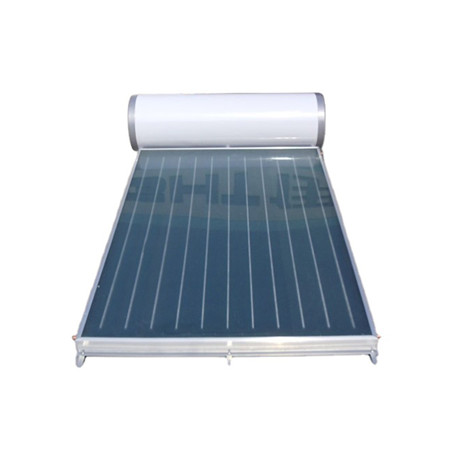 300 liter compacte onder druk staande zonne-geiser warmwaterverwarmer met vlakke plaat zonnecollectoren