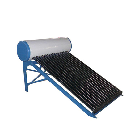 150 liter compacte zonne-warmwatergeiser met platte zonnecollector